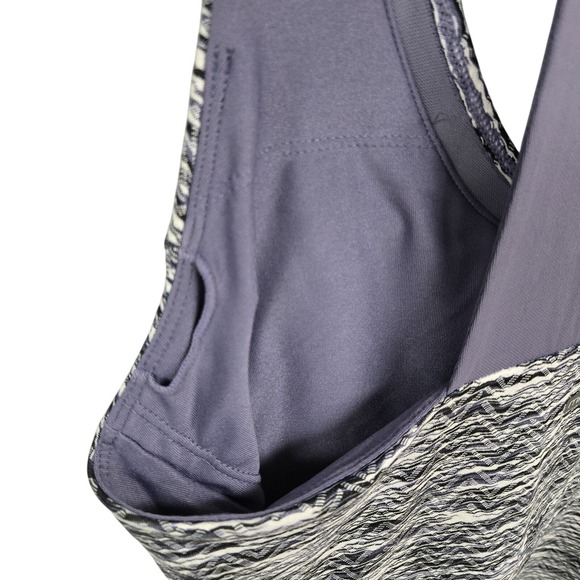 Mondetta MPG V-Neck Sleeveless Athletic Tennis Mini Dress Stretchy Purple Small - Picture 5 of 8